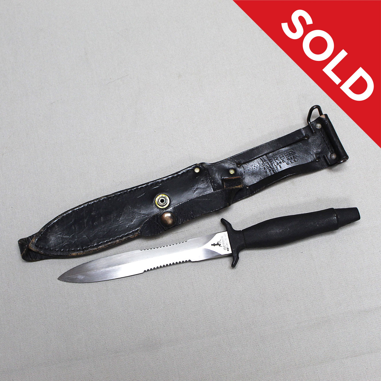 gerber mk2 fighting knife - Time Traveler Militaria