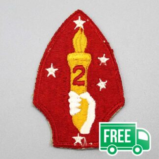 USMC 2nd Division Patch . USP1220