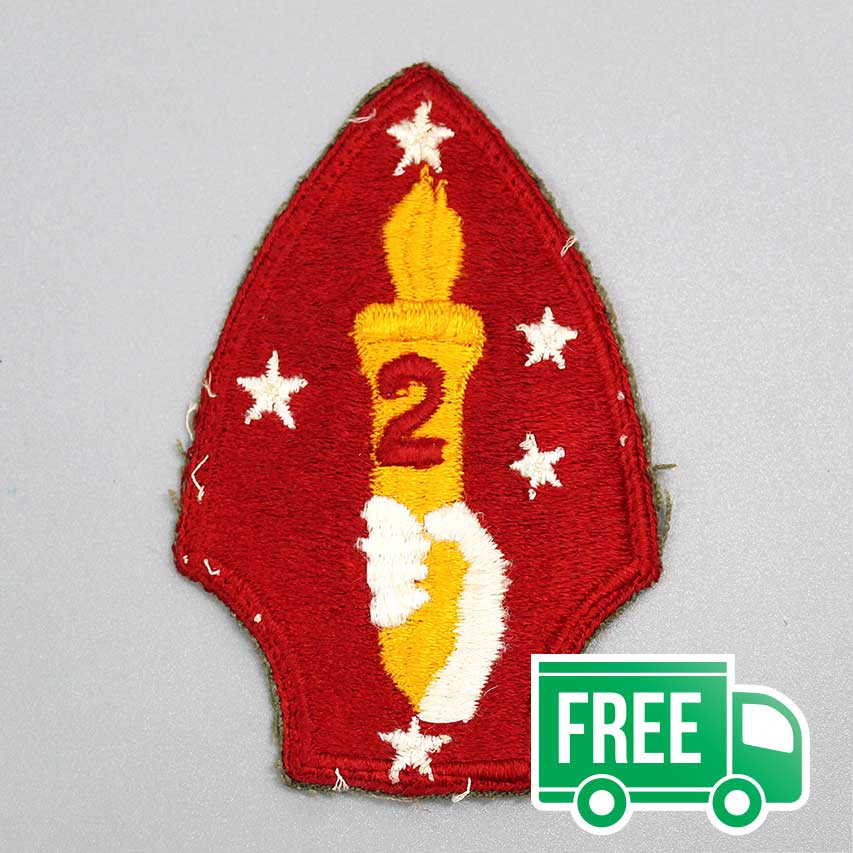 USMC 2nd Division Patch . USP1221