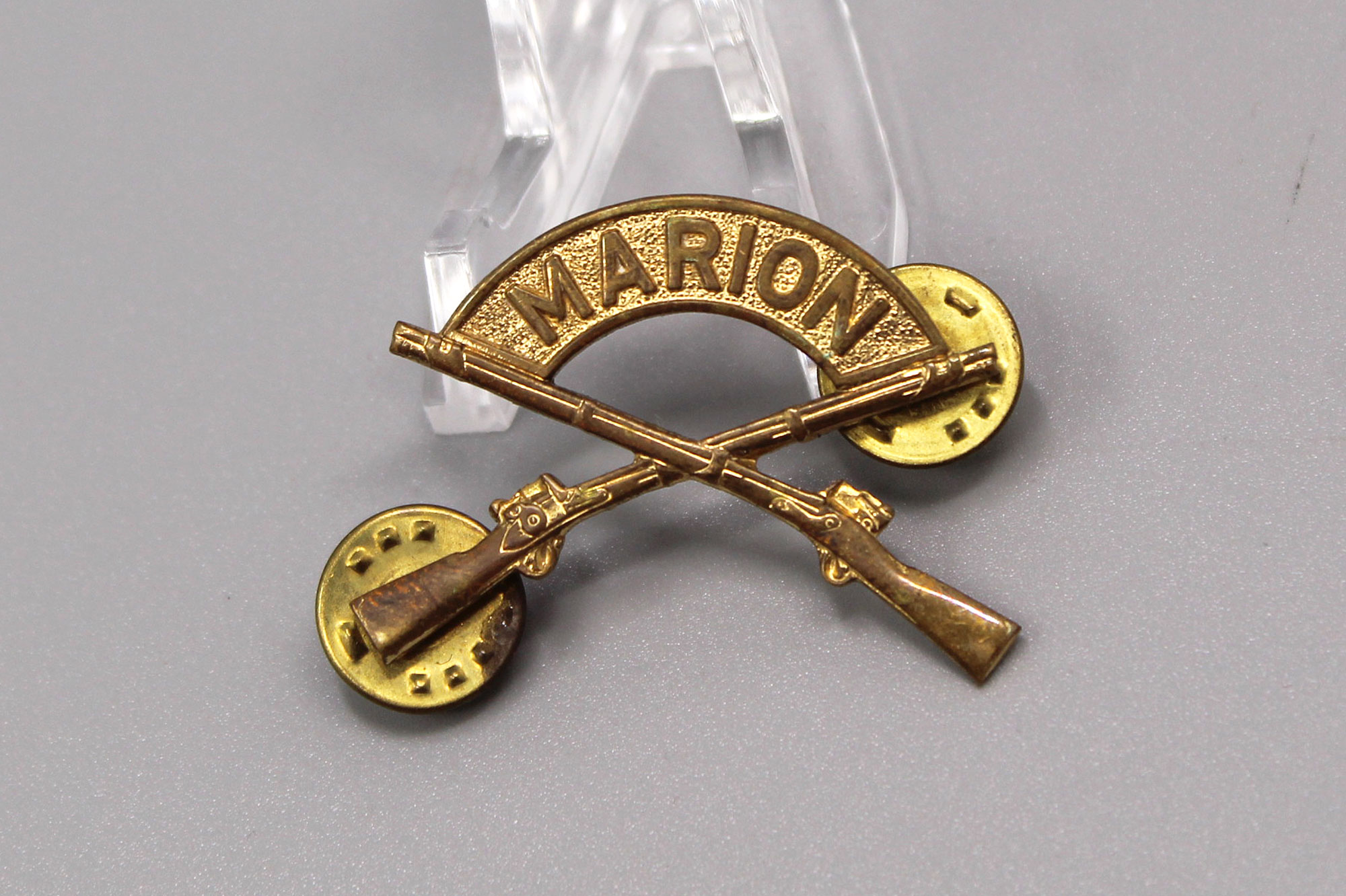 US Marion Cross Rifles Insignia . FLU3722 Time Traveler Militaria