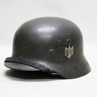 <font color=“#FA0303”> ON HOLD DL0224 </font>WW2 German Early M35 Army DD Helmet - Q66 . HG4077xdw