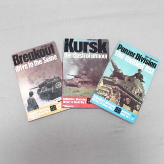 Group of 3 Books History of Tanks WW2 . BOOK307