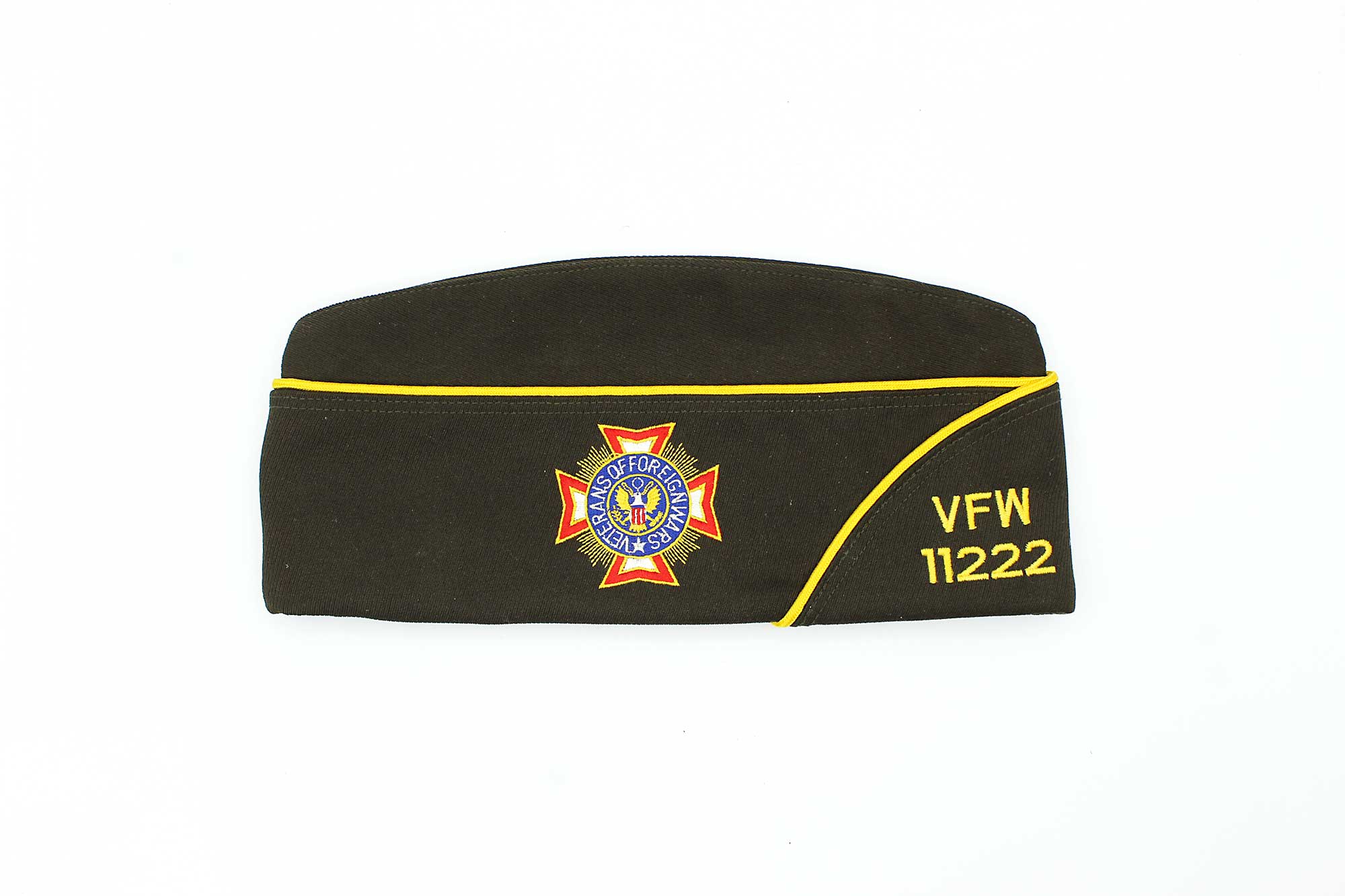US VFW Garrison Cap NC Size 7 1/4 . HU1175 Time Traveler Militaria