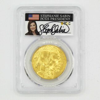 2023 1oz Gold Buffalo MS-70 PCGS (FDI, Sabin) . COIN471