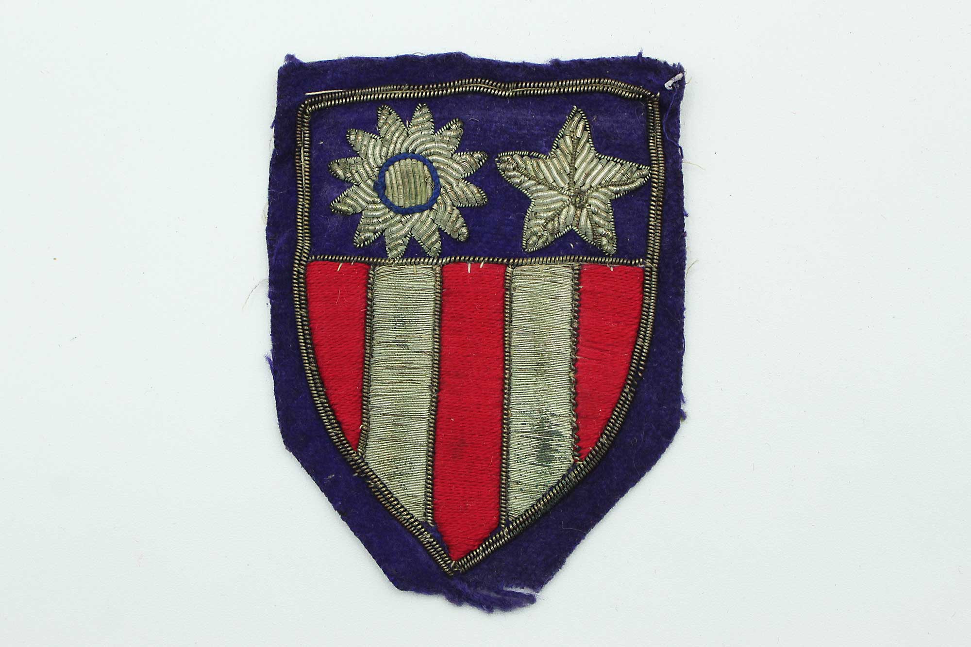 US WW2 Bullion CBI Patch . USP4010bw - Time Traveler Militaria