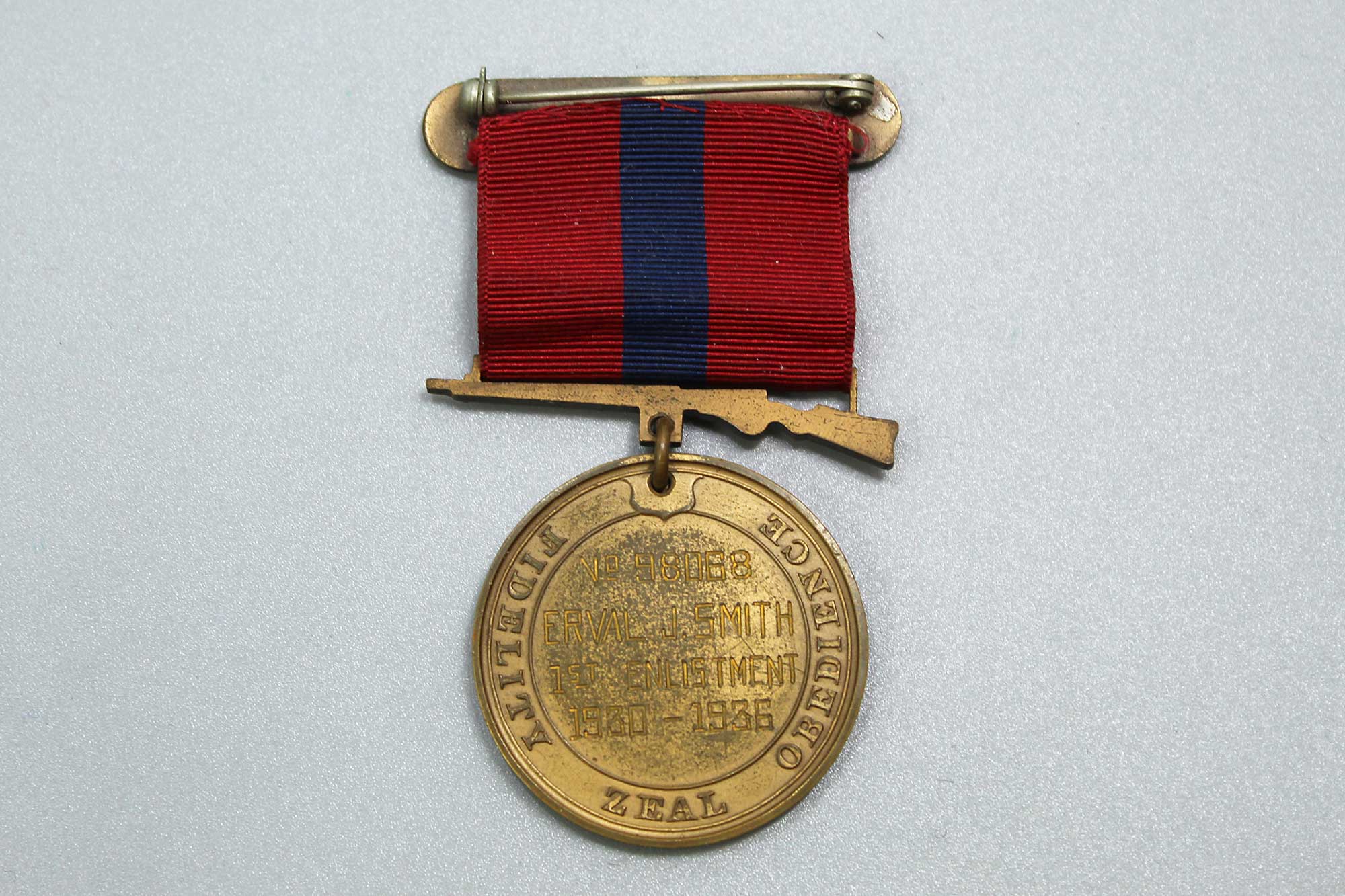 USMC Good Conduct Medal - Named 1930s . YMU3013 - Time