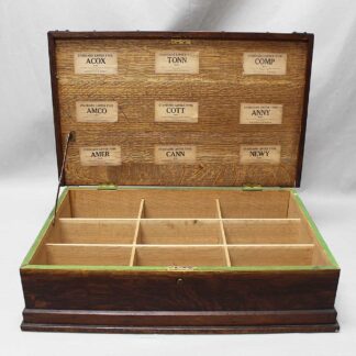 Quarter Sawn Oak Commercial Case . ANT201