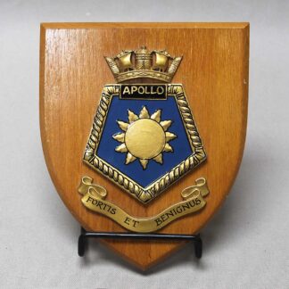 British HMS Apollo Plaque . BMX164