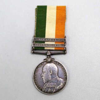 British KSA Medal with 2 Bars . BM526