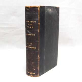 US 1863 Conduct of the War Report Part 1 Army of the Potomac . BOOK248