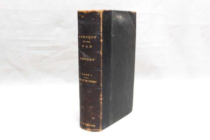 US 1863 Conduct of the War Report Part 1 Army of the Potomac . BOOK248