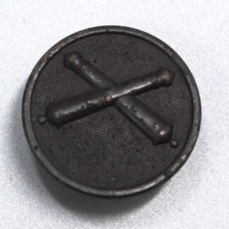 US WW1 Artillery Enlisted Collar Disk . FLU4754