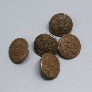 US Army Group of Plastic Buttons . FLU4767