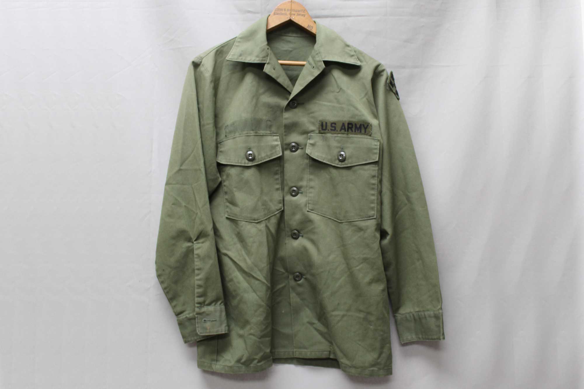 US. ARMY UTILITY shirt 16/32 ビックサイズ コットン
