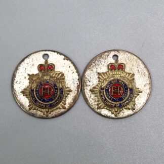 Two British Royal Corps of Transportation Insignia . BM539