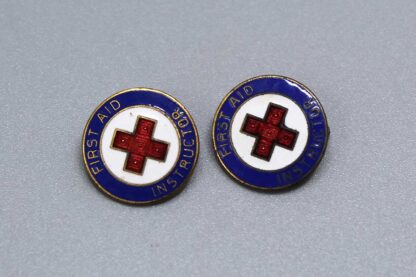 US ARC First Aid Instructor Small Pin - Price Each . FLU4821