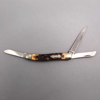 Vintage 3 blade Uncle Henry Pocket Knife Schrade+ 897UH . DWU1055