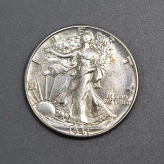 1941 Walking Liberty Half Dollar . COIN525