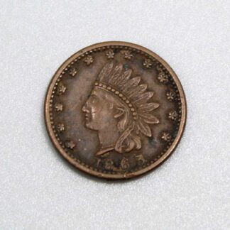 American 1863 Civil War Token . COINCW57