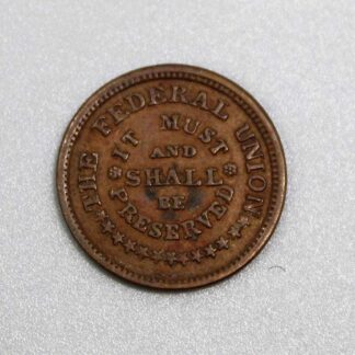 American Civil War Token - Army and Navy . COINCW60b