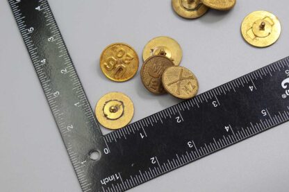 US Army Group of 8 Enlisted Collar Disks . FLU4832 - Image 4