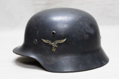 WW2 German Luftwaffe DD Helmet . HG4095cxdw - Image 3