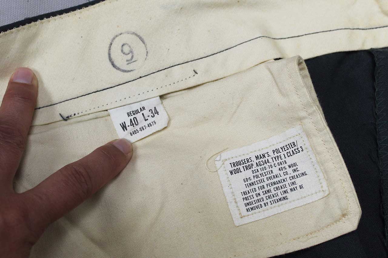 US Army Dress Green Pants W40xL34. UA1196 Time Traveler Militaria