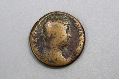 Roman Hadrian 117-138 AD Bronze Coin . COIN560