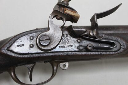 US Flintlock Musket 1809 Bartlett . CWG147 - Image 3