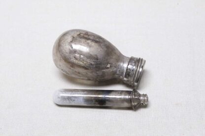 WW2 German 2-Piece Glass Smoke Grenade . EFL661
