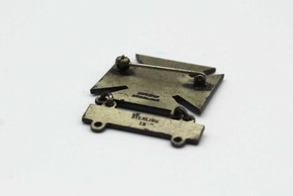 US Sharpshooter Qual. Badge w/Rifle Bar Sterling . FLU4865 - Image 3