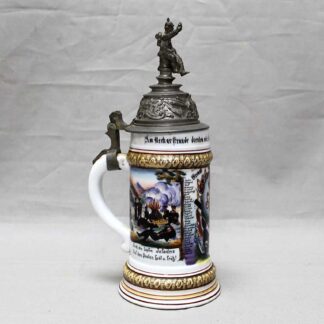 Imperial German Rgt Stein 1898 (Broken Eagle Lid Lift) . IMM538