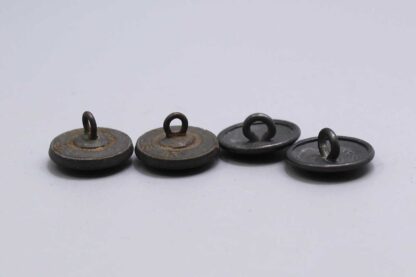 Group of 4 WW2 German Army Pebbled Buttons . EFL4727 - Image 2