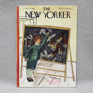 New Yorker Magazine March 21, 1942 . BOOK238