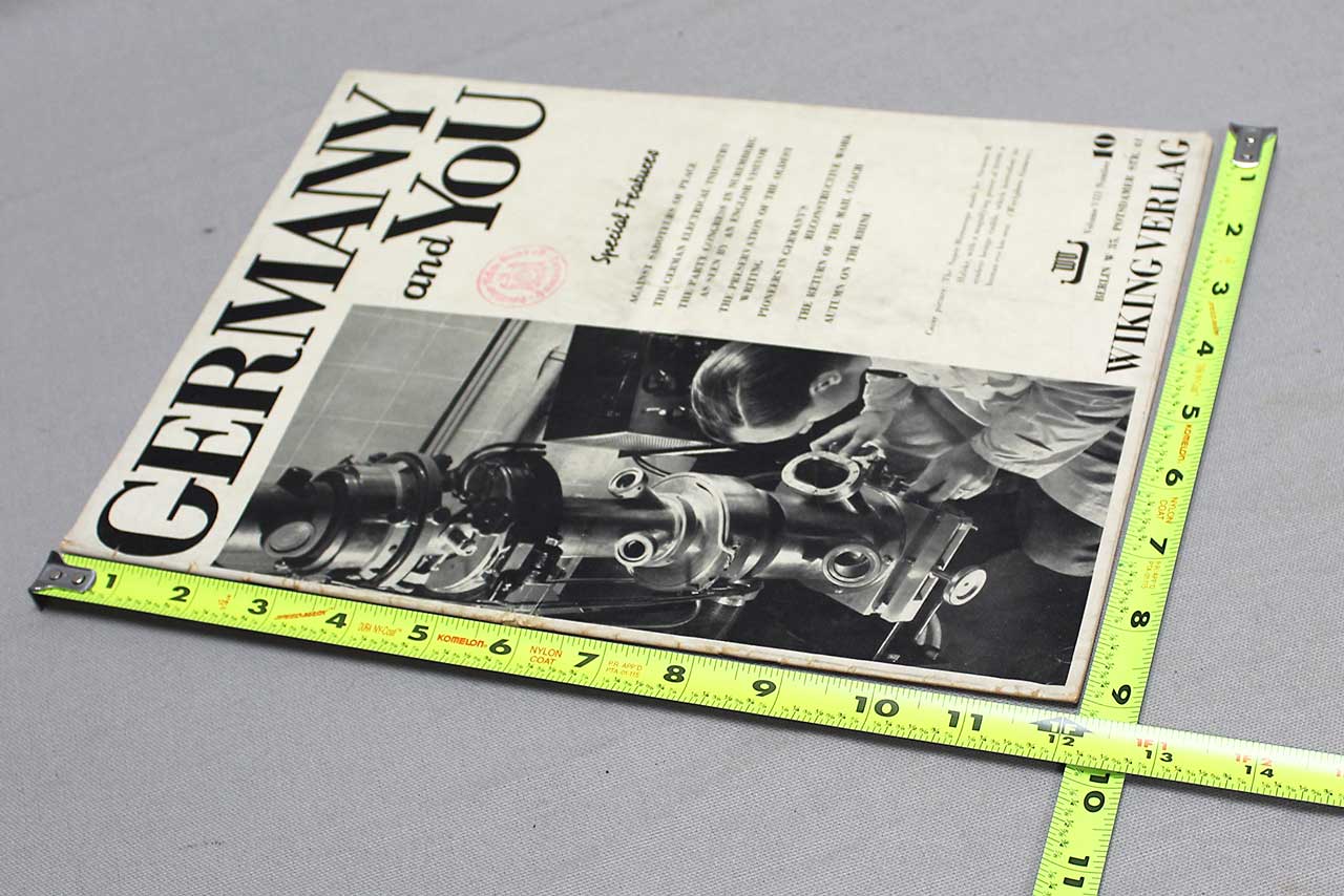 WW2 Germany and You Magazine 1938 . Rare English version . GD1002 - Image 4