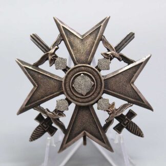 WW2 German Spanish Cross with Swords - 900 . GO6173cxbw
