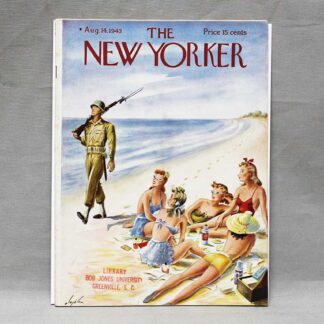 New Yorker Magazine August 14, 1943 . BOOK245