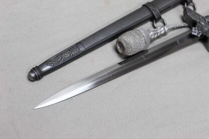 SOLD WW2 Luftwaffe 2nd Model Dagger w/Portepee - Holler . D949 - Image 6