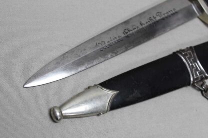 WW2 German SS Chained Dagger . D955 - Image 8