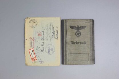 SOLD WW2 German Wehrpass w/SS Markings . EFL4774 - Image 2