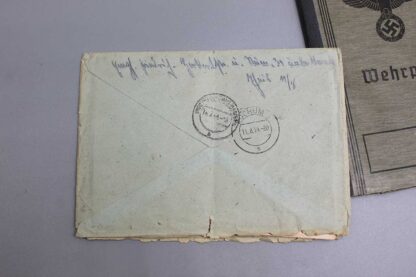 SOLD WW2 German Wehrpass w/SS Markings . EFL4774 - Image 4