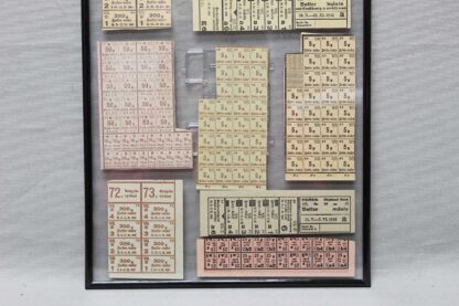 WW2 German Framed Ration Stamps . EFL4773 - Image 3