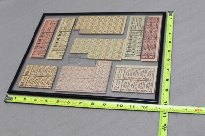 WW2 German Framed Ration Stamps . EFL4773 - Image 5