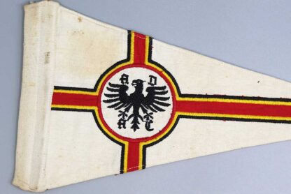 Pre-WW2 ADAC Car Pennant . EFL4780 - Image 2