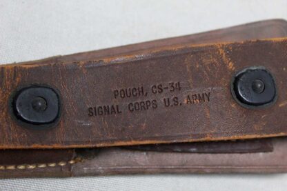 SOLD US Army CS-34 Signal Corps Tool Pouch (Rough) . FLU4894 - Image 2