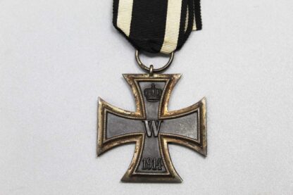 SOLDrs WW1 German Iron Cross 2nd Class Ring Marked 800 . GO5131 - Image 2