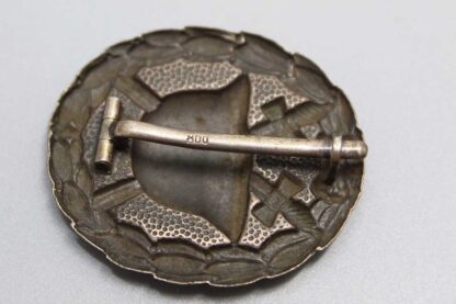 SOLD WW1 German Silver Wound Badge Marked 800 . GO5135 - Image 3