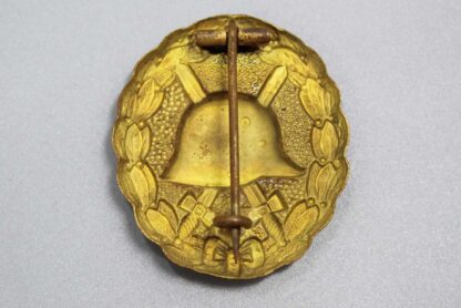SOLD WW1 German Gold Wound Badge . GO5136 - Image 2