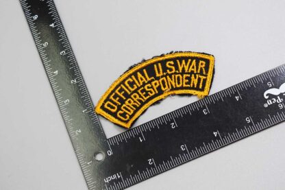 US Official War Correspondent Patch . USP1296b - Image 3