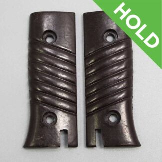 <font color=“#FA0303”> ON HOLD YK0325 </font>WW2 German K98 Bayonet Grip Plate Pair (Replacement) . BAYO656